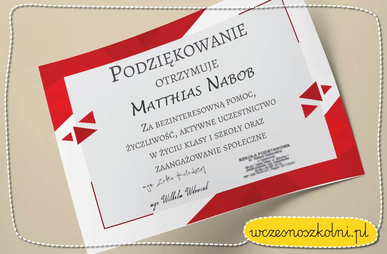 Wzruszające podziękowanie dla wychowawcy? Gotowe wzory i porady